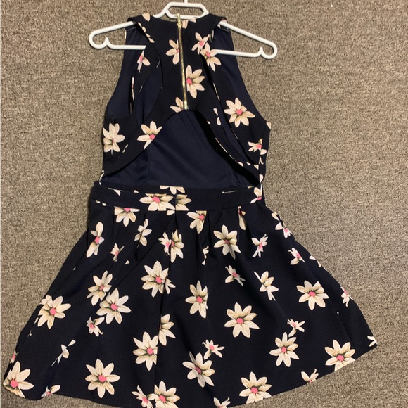 Navy Daisy Dress, large - Picture 2 of 2